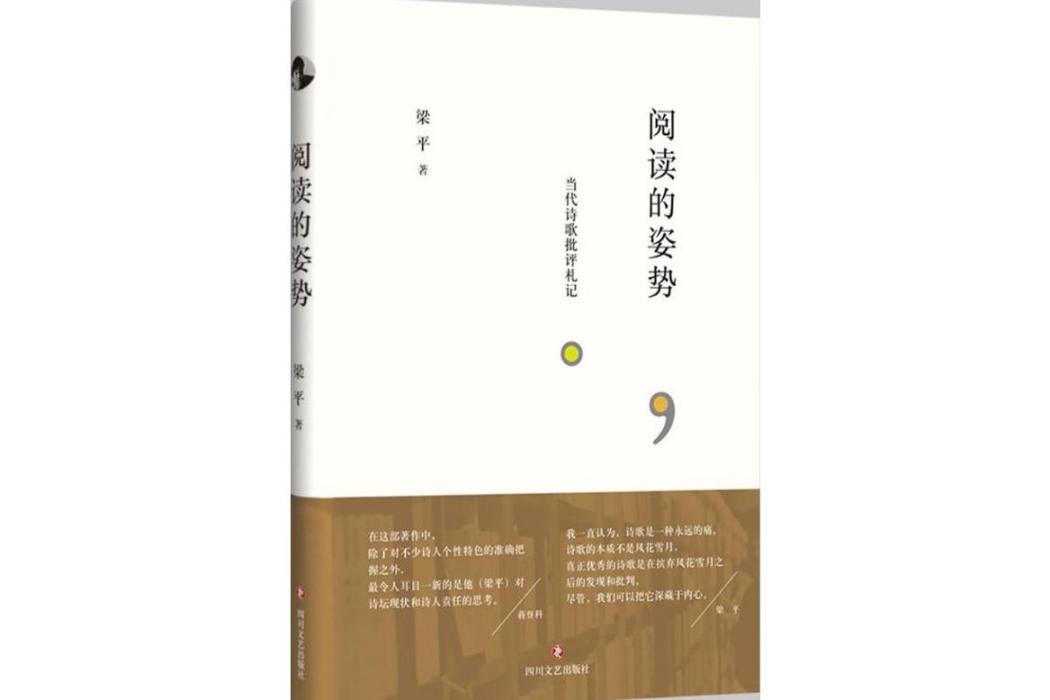 閱讀的姿勢(2016年四川文藝出版社出版的圖書)