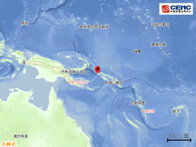 5·1索羅門群島地震