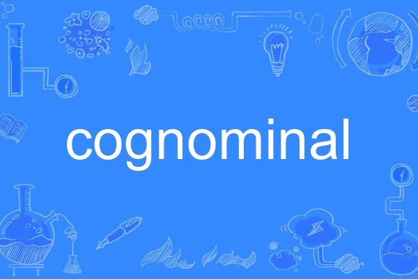 cognominal