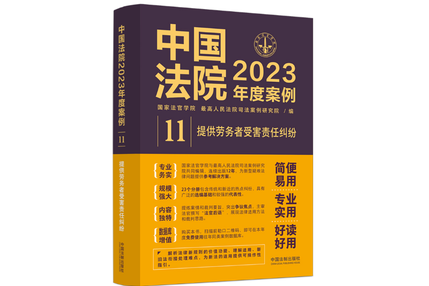 中國法院2023年度案例·提供勞務者受害責任糾紛