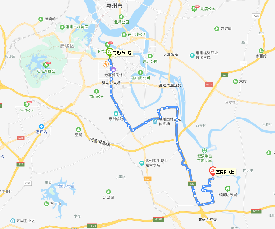 惠州公交惠城52路