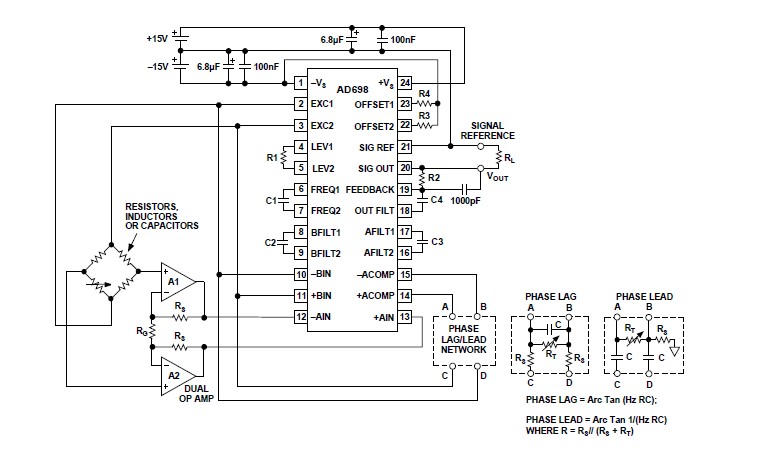 AD698套用電路