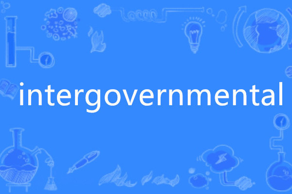 intergovernmental