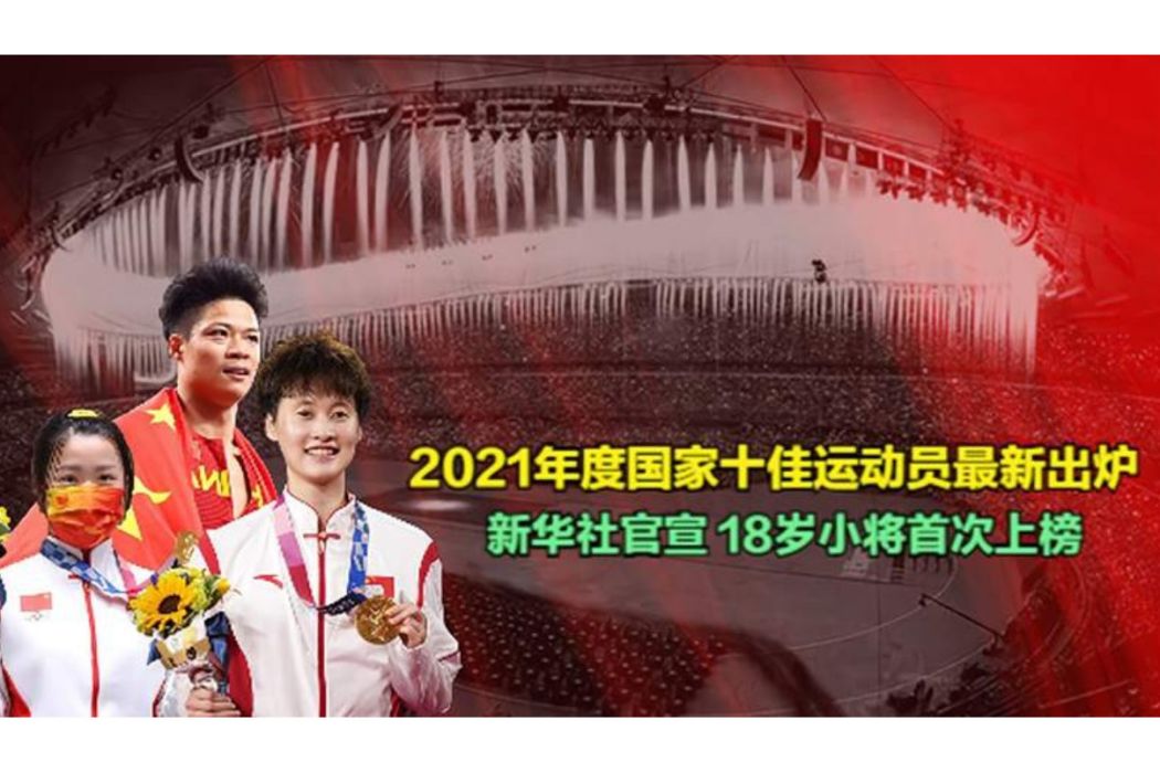 2021年中國十佳運動員