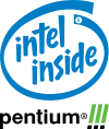 Intel 標準版 Pentium III Logo