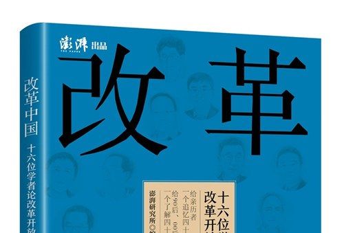 改革中國：十六位學者論改革開放四十年