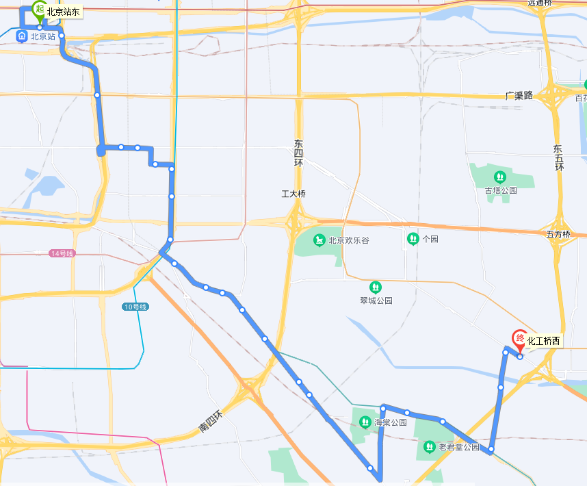 北京公交638路