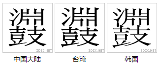 鼝字形對比