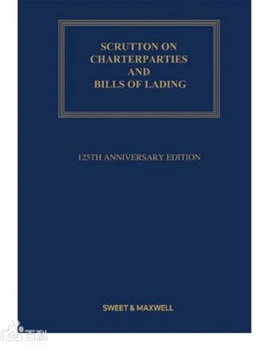 Scrutton on Charterparties and Bills of Lading