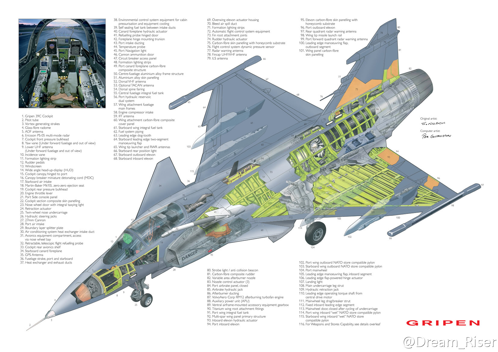 JAS-39戰鬥機(鷹獅戰鬥機)