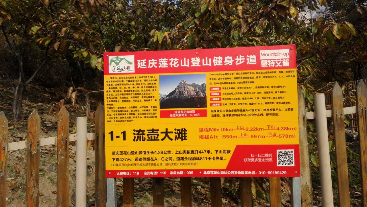 蒙特艾普登山步道標識