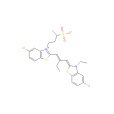 5-氯基-2-[2-[[5-氯代-3-乙基-2(3H)-苯並噻唑亞基]甲基]-1-丁烯基]3-（3-磺丁基）苯並噻唑-內鹽
