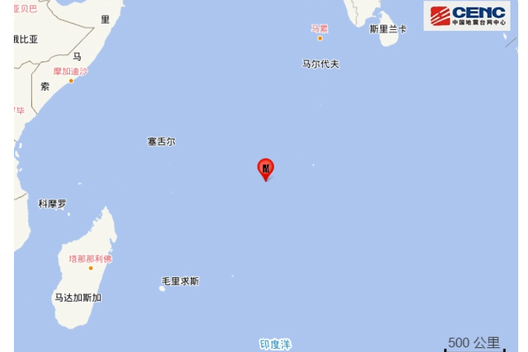 10·3中印度洋海嶺地震