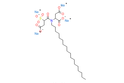 N-（3-羧基-1-氧-2-硫代丙基）-N-十八烷基-L-天冬氨酸四鈉