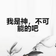 我是神，不可能的吧