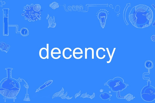 decency