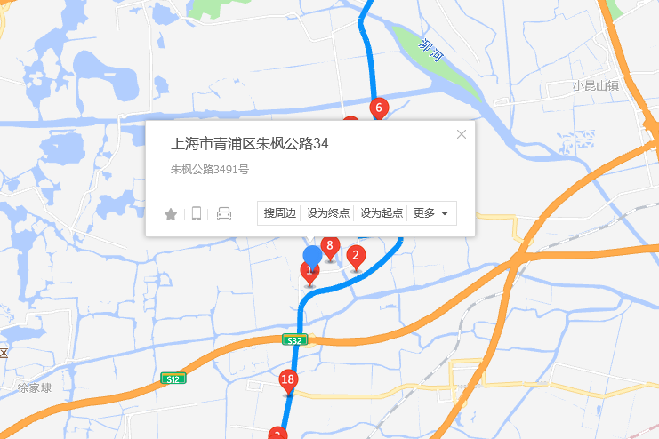 朱楓公路3491號