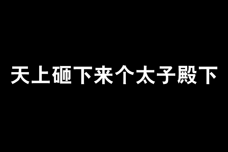 天上砸下來個太子殿下