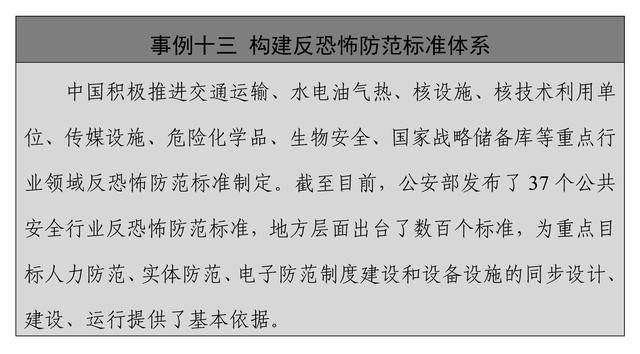 中國的反恐怖主義法律制度體系與實踐