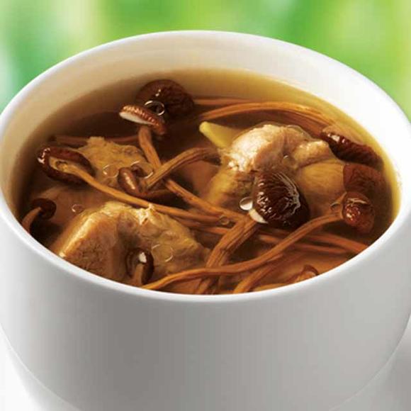 茶樹菇肉丸湯