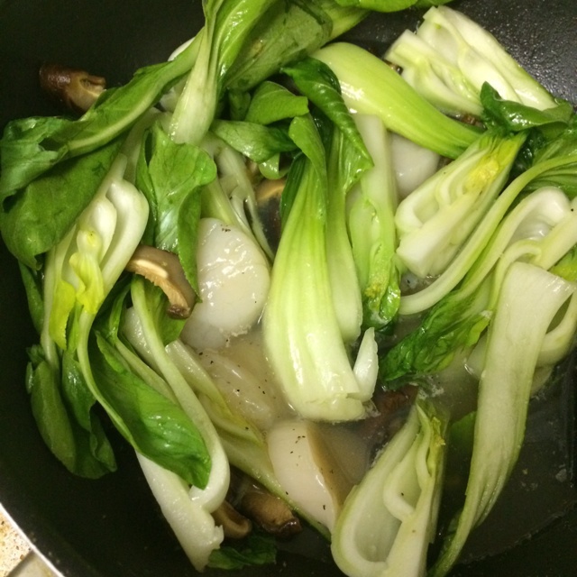 帶子青菜香菇