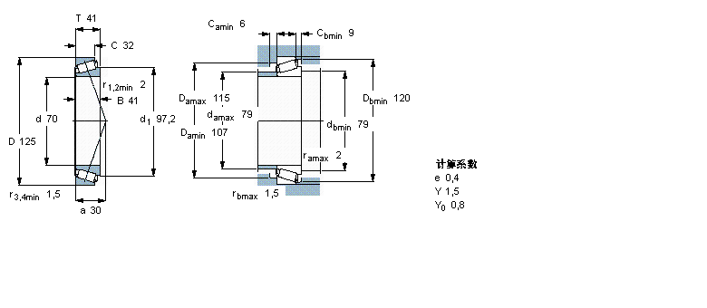 SKF 33214/Q軸承