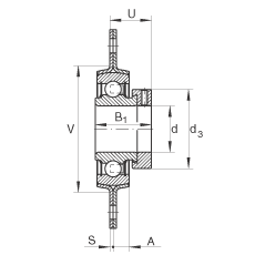 FAG RALT20-FA125.8軸承