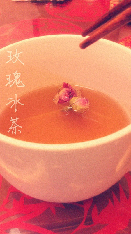 玫瑰冰茶