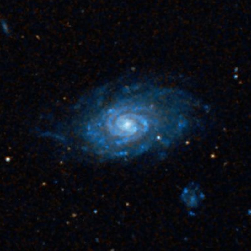 NGC 3614 DSS2 彩色圖