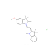 2-[2-（2,3-二氫-5-甲氧基-2,3,3-三甲基-1H-吲哚-1-基）乙烯基]-1,3,3-三甲基-3H-吲哚翁氯化物