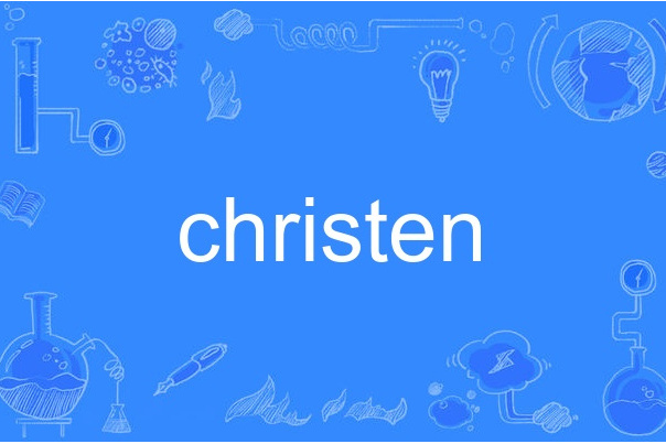 christen