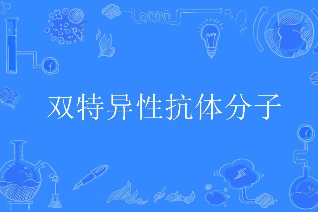 雙特異性抗體分子