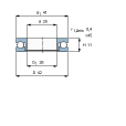 SKF 51105V/HR11Q1軸承