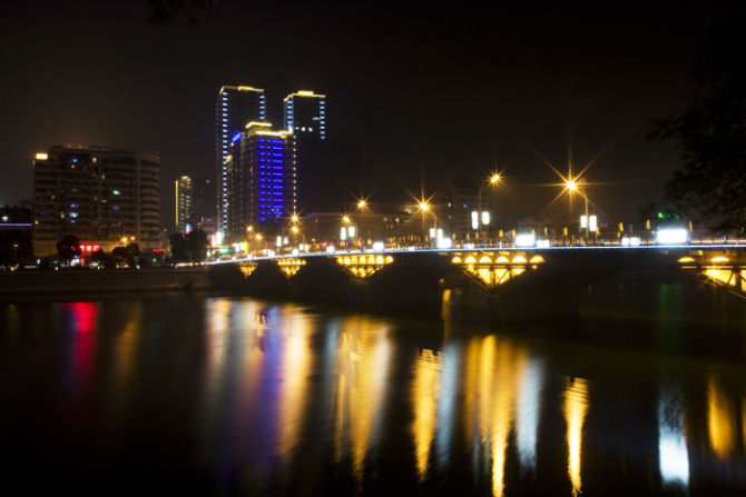 信江大橋夜景