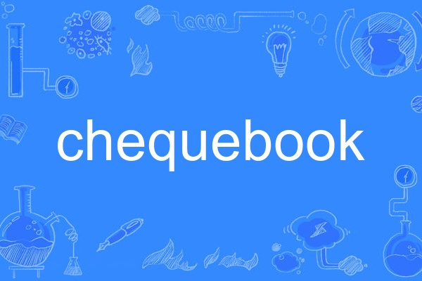 chequebook