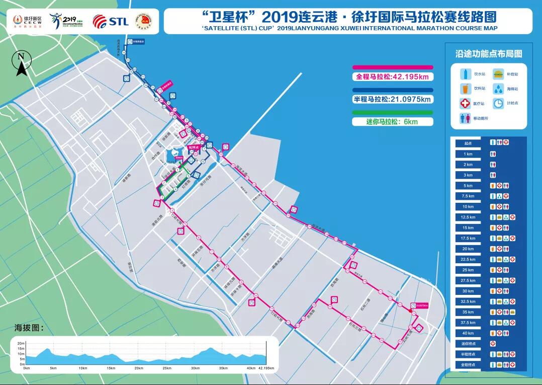 2019連雲港·徐圩國際馬拉松賽