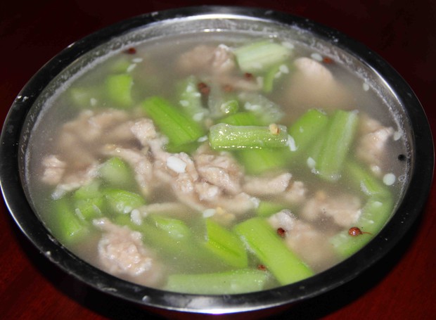 絲瓜肉片湯