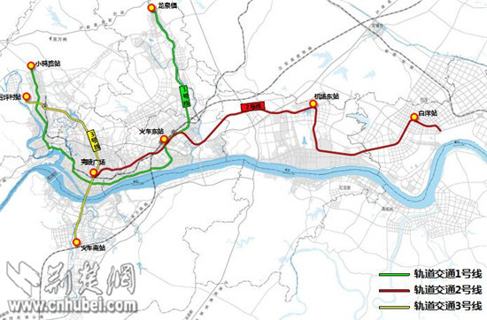 宜昌軌道交通線網規劃