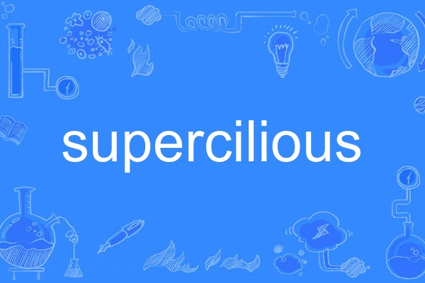 supercilious