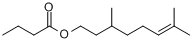 3,7-二甲基-6-辛烯醇丁酸酯