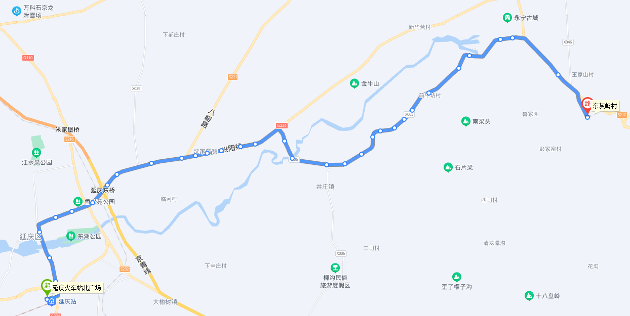 北京公交Y42路