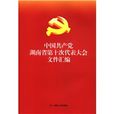 中國共產黨湖南省第十次代表大會檔案彙編