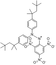 2,2-二（4-叔辛基苯基）-1-苦肼基，自由基