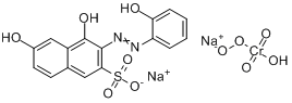 [4,6-二羥基-3-[（2-羥基苯基）偶氮]-2-萘磺酸根合]羥基鉻酸鈉
