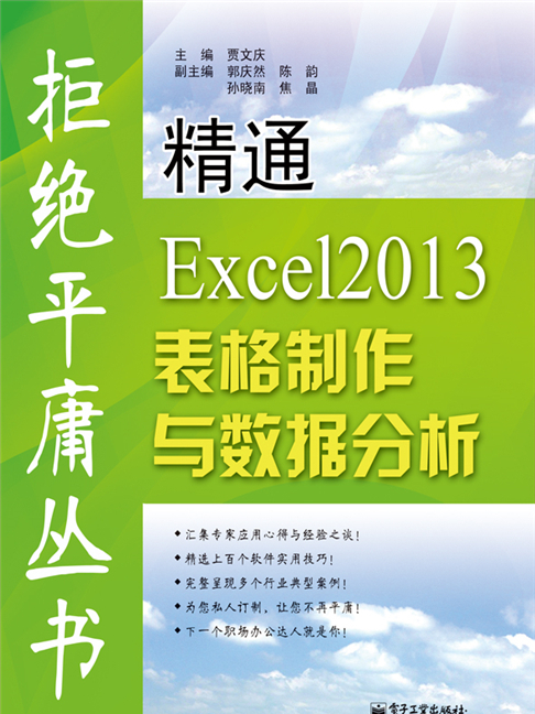 精通Excel 2013表格製作與數據分析