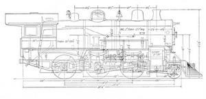 蒸汽機車圖紙