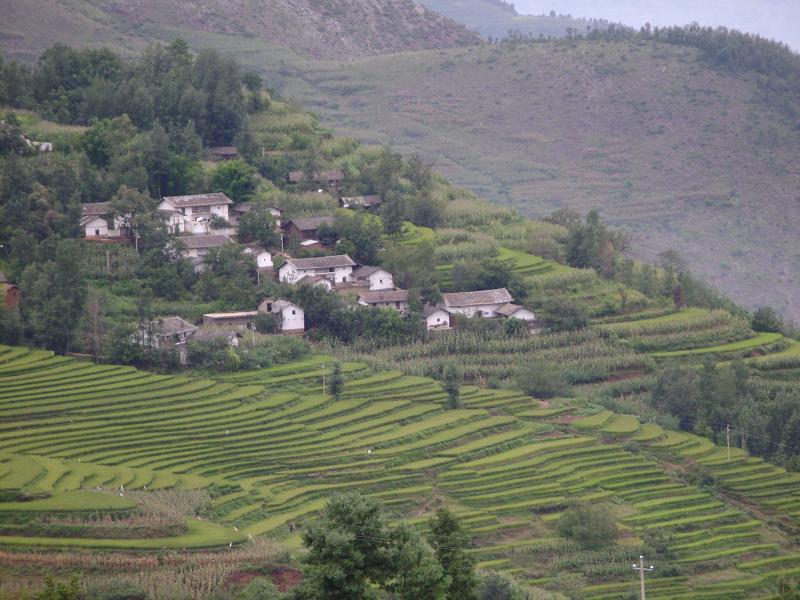 窪落村新農村建設