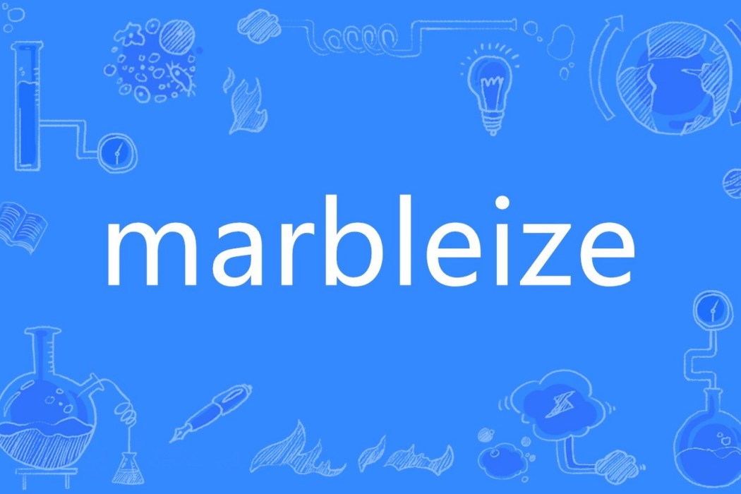 marbleize