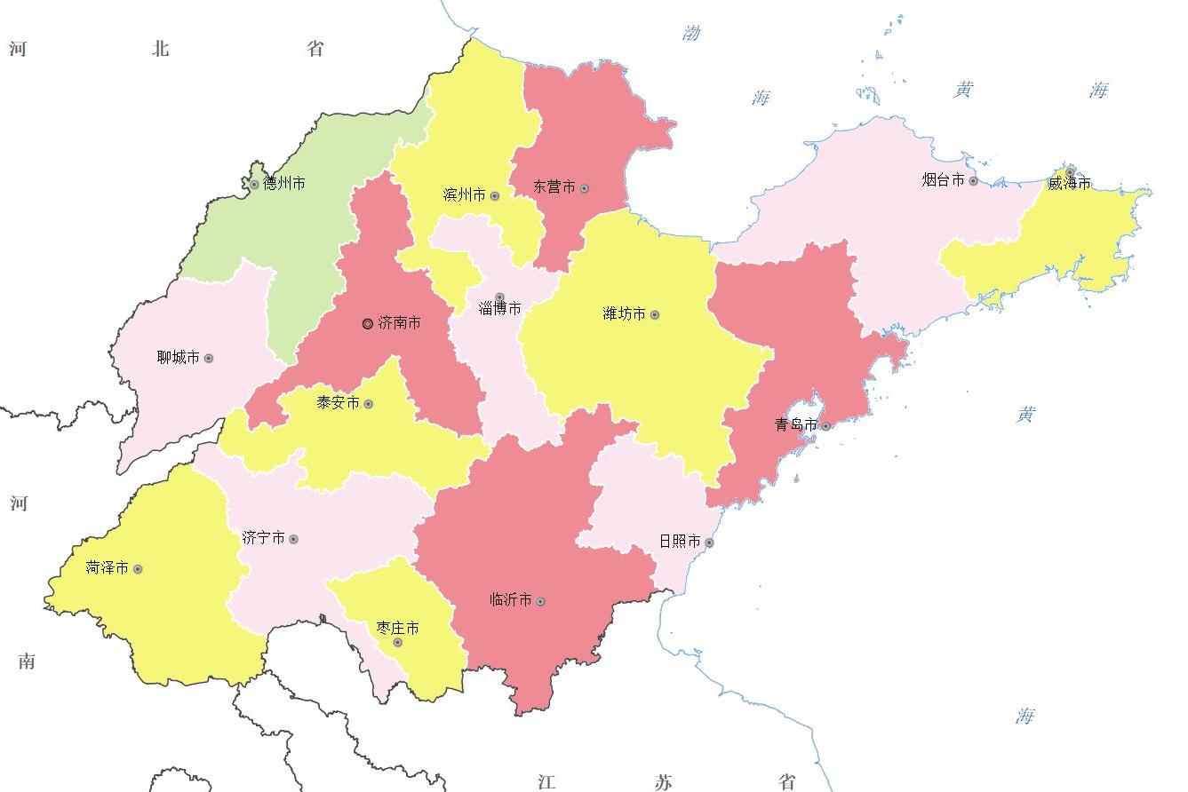 山東省行政區劃