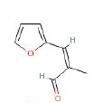 3-（2-呋喃基）-2-甲基-2-丙烯醛